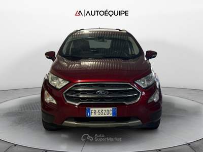 Ford EcoSport 2018 1.5 tdci Titanium s&s 100cv Rosso usata Roma