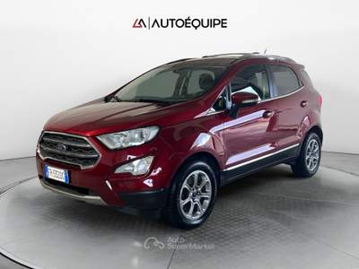 Ford EcoSport 2018 1.5 tdci Titanium s&s 100cv Rosso usata Roma