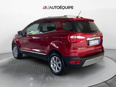 Ford EcoSport 2018 1.5 tdci Titanium s&s 100cv Rosso usata Roma