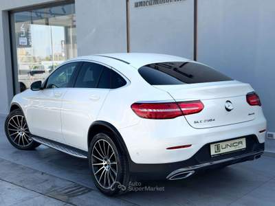 Mercedes-Benz GLC d Coupè 2.2 204 CV PREMIUM 4matic auto UNICO PROPRIETARIO ITALIANA Bianco usata Pomigliano d'Arco