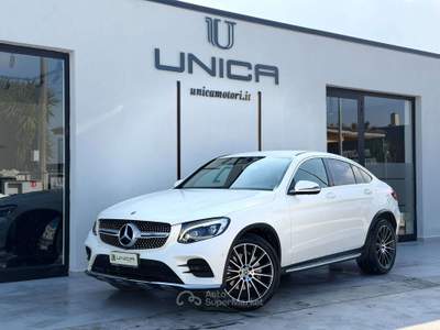 Mercedes-Benz GLC d Coupè 2.2 204 CV PREMIUM 4matic auto UNICO PROPRIETARIO ITALIANA Bianco usata Pomigliano d'Arco