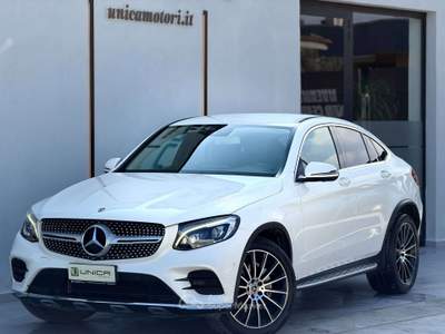 Mercedes-Benz GLC d Coupè 2.2 204 CV PREMIUM 4matic auto UNICO PROPRIETARIO ITALIANA Bianco usata Pomigliano d'Arco