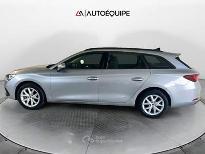 Seat Leon IV 2020 Sportstourer Sportstourer 2.0 tdi Style 150cv dsg Argento usata Roma