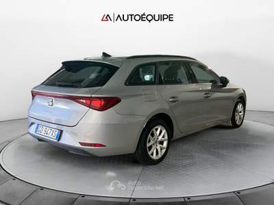 Seat Leon IV 2020 Sportstourer Sportstourer 2.0 tdi Style 150cv dsg Argento usata Roma