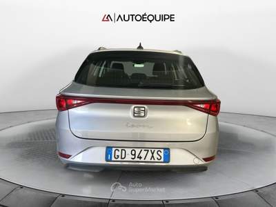 Seat Leon IV 2020 Sportstourer Sportstourer 2.0 tdi Style 150cv dsg Argento usata Roma