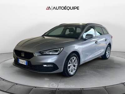 Seat Leon IV 2020 Sportstourer Sportstourer 2.0 tdi Style 150cv dsg Argento usata Roma