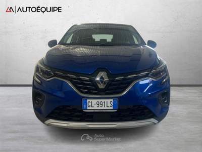 Renault Captur II 2019 1.6 E-Tech hybrid Techno Fast Track 145cv auto Blu/Azzurro usata Roma