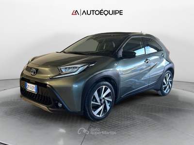 Toyota Aygo 1.0 Lounge Air 72cv s-cvt Verde usata Roma