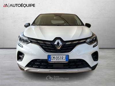 Renault Captur II 2019 1.6 E-Tech full hybrid Techno 145cv auto Bianco usata Roma