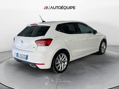 Seat Ibiza V 2017 1.0 ecotsi FR 110cv Bianco usata Roma