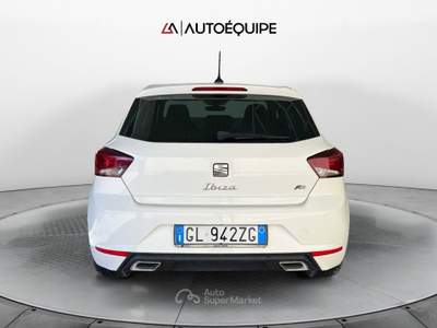 Seat Ibiza V 2017 1.0 ecotsi FR 110cv Bianco usata Roma