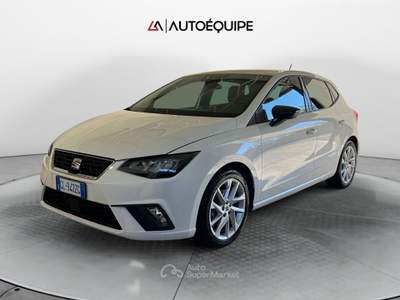 Seat Ibiza V 2017 1.0 ecotsi FR 110cv Bianco usata Roma