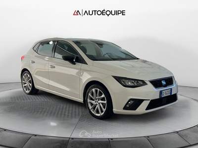 Seat Ibiza V 2017 1.0 ecotsi FR 110cv Bianco usata Roma