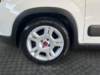 Fiat Panda III 2021 1.0 firefly hybrid s&s 70cv 5p.ti Bianco usata Roma