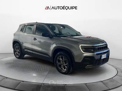Jeep Avenger 1.2 turbo Longitude fwd 100cv Grigio usata Roma