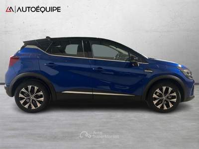 Renault Captur II 2019 1.6 E-Tech full hybrid Techno 145cv auto Blu/Azzurro usata Roma
