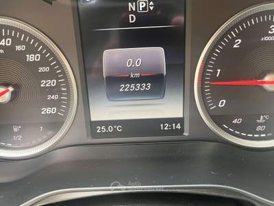 Mercedes-Benz Classe C Classe C-W205 2014 Berlina d (bt) Sport auto Nero usata Castellalto