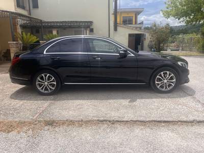 Mercedes-Benz Classe C Classe C-W205 2014 Berlina d (bt) Sport auto Nero usata Castellalto