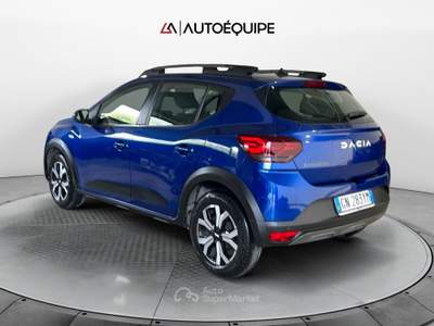 Dacia Sandero Stepway III 2021 Stepway 1.0 tce Comfort SL DaciaPlus Eco-g 100cv Blu/Azzurro usata Roma