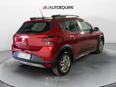 Dacia Sandero Stepway III 2021 Stepway 1.0 tce Essential Eco-g 100cv Rosso usata Roma