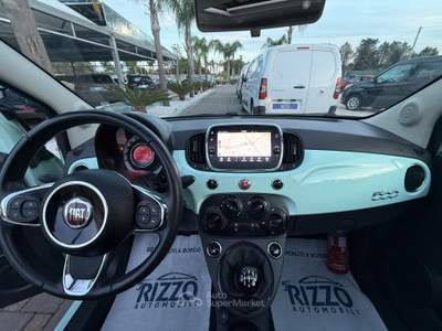 Fiat 500 1.3 MJT 95 CV LOUNGE TETTO APRIB NAVI 11/2016 Verde usata Mesagne
