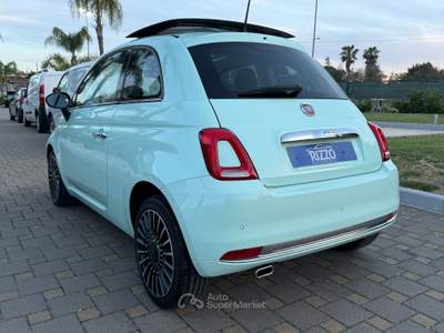 Fiat 500 1.3 MJT 95 CV LOUNGE TETTO APRIB NAVI 11/2016 Verde usata Mesagne