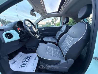 Fiat 500 1.3 MJT 95 CV LOUNGE TETTO APRIB NAVI 11/2016 Verde usata Mesagne