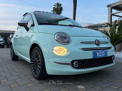 Fiat 500 1.3 MJT 95 CV LOUNGE TETTO APRIB NAVI 11/2016 Verde usata Mesagne