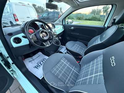 Fiat 500 1.3 MJT 95 CV LOUNGE TETTO APRIB NAVI 11/2016 Verde usata Mesagne