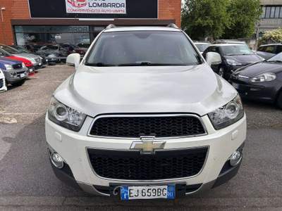 Chevrolet Captiva 2.2 LTZ 184cv  7 POSTI  *CAMBIO AUTOMATICO* Bianco usata Inzago