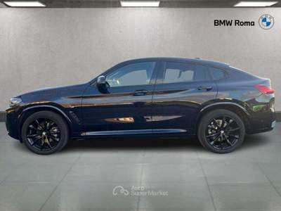 BMW X4 X4 xdrive20d mhev 48V Msport auto Nero usata Roma