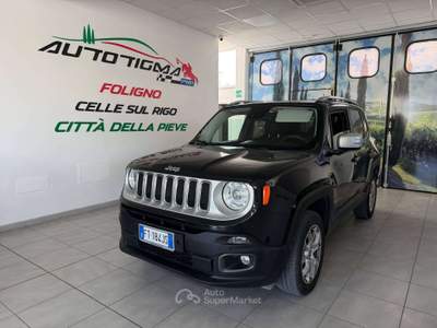 Jeep Renegade Renegade 2.0 mjt Limited 4wd 140cv Nero usata Foligno Jeep Renegade Renegade 2.0 mjt Limited 4wd 140cv Nero usata Foligno