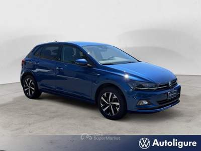 Volkswagen Polo 1.0 TSI 95cv Highline BMT Blu/Azzurro usata Lerici