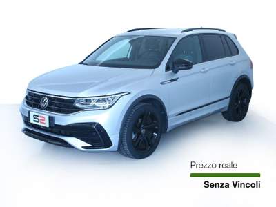 Volkswagen Tiguan 2.0 TDI SCR 110KW R-Line DSG Fari IQ.Light LED Matrix/R-Line "Black Style" Pack/Park Pilot Argento usata Feltre