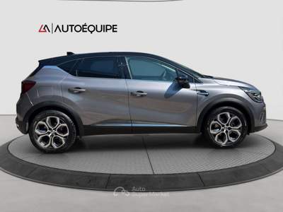 Renault Captur II 2019 1.6 E-Tech hybrid Techno Fast Track 145cv auto Nero usata Roma