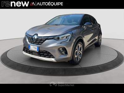 Renault Captur II 2019 1.6 E-Tech hybrid Techno Fast Track 145cv auto Nero usata Roma