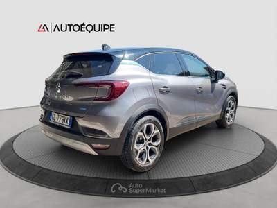 Renault Captur II 2019 1.6 E-Tech hybrid Techno Fast Track 145cv auto Nero usata Roma