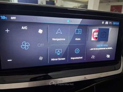 Peugeot 208 Business Hybrid 110 e-DCS6 auto Bianco usata Sarzana