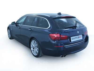 BMW Serie 5 520d 520d Touring Aut. Cerchi in lega a V styling 331 da 19"/Interni in pelle Beige/Fari allo Xeno/Telecamera posteriore/Keyless system Blu/Azzurro usata Feltre