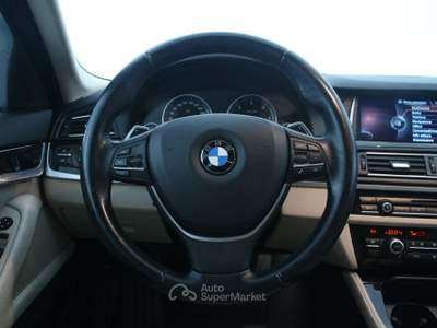 BMW Serie 5 520d 520d Touring Aut. Cerchi in lega a V styling 331 da 19"/Interni in pelle Beige/Fari allo Xeno/Telecamera posteriore/Keyless system Blu/Azzurro usata Feltre
