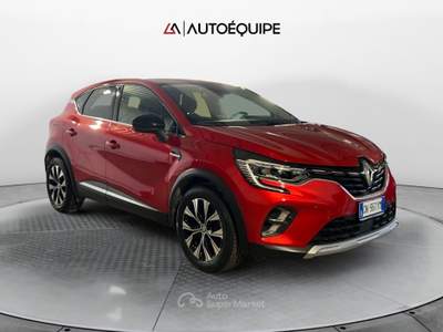 Renault Captur II 2019 1.6 E-Tech full hybrid Techno 145cv auto Rosso usata Roma