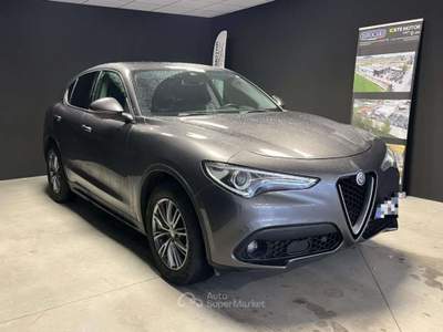 Alfa Romeo Stelvio 2.2 Turbodiesel 190 CV AT8 Q4 Business PROMO Grigio usata Este
