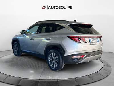 Hyundai Tucson III 2021 1.6 hev Xline Hyundai Smart Sense+ Advanced 2wd auto Argento usata Roma