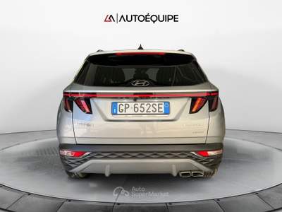 Hyundai Tucson III 2021 1.6 hev Xline Hyundai Smart Sense+ Advanced 2wd auto Argento usata Roma