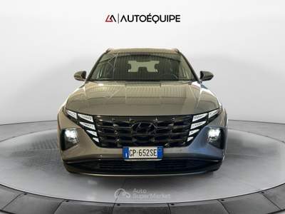 Hyundai Tucson III 2021 1.6 hev Xline Hyundai Smart Sense+ Advanced 2wd auto Argento usata Roma