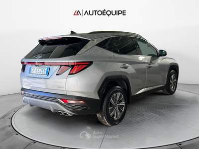 Hyundai Tucson III 2021 1.6 hev Xline Hyundai Smart Sense+ Advanced 2wd auto Argento usata Roma