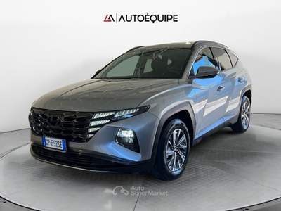 Hyundai Tucson III 2021 1.6 hev Xline Hyundai Smart Sense+ Advanced 2wd auto Argento usata Roma