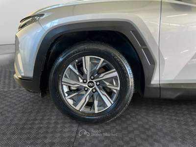 Hyundai Tucson III 2021 1.6 hev Xline Hyundai Smart Sense+ Advanced 2wd auto Argento usata Roma