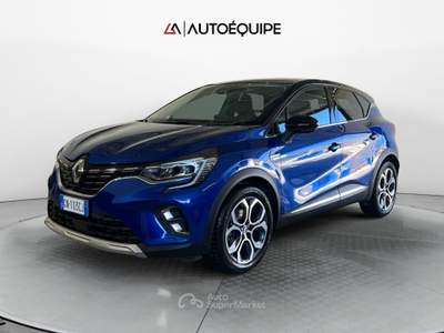 Renault Captur II 2019 1.6 E-Tech hybrid Techno Fast Track 145cv auto Blu/Azzurro usata Roma