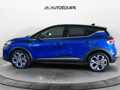 Renault Captur II 2019 1.6 E-Tech hybrid Techno Fast Track 145cv auto Blu/Azzurro usata Roma